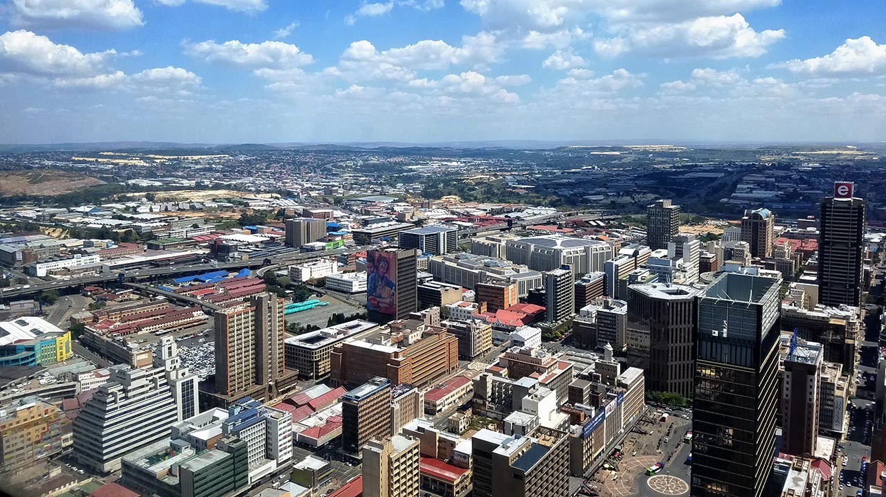 Johannesburg Skyline from Carlton Centre
