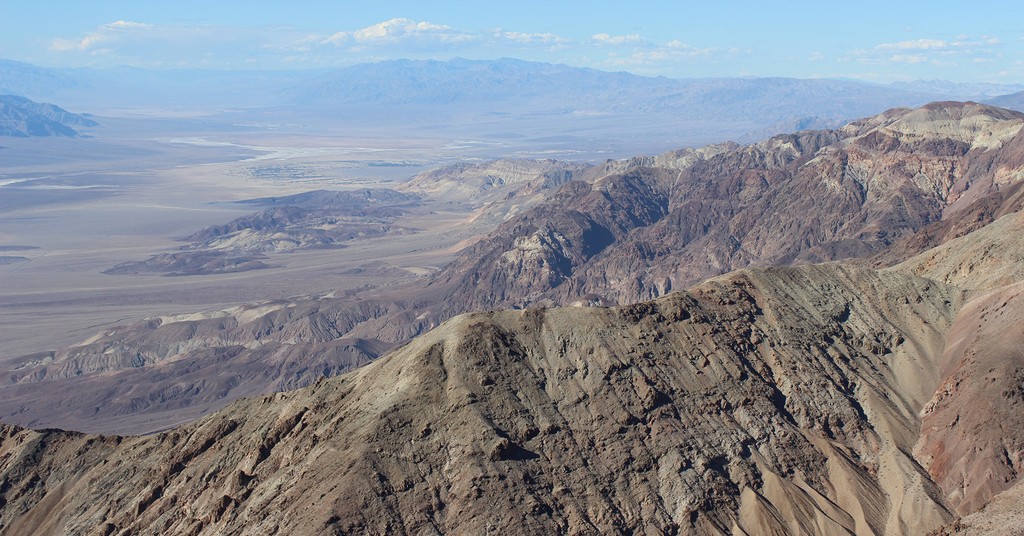 View from Dante&#039;s Peak in Death Valley National Park