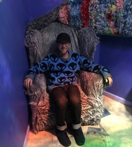 Meow Wolf Fuzzy Chair