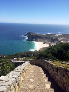 Path to lighthouse at Cape Point