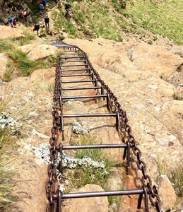 Chain Ladder down Drakensberg