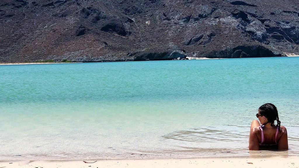 Playa Balandra Blue Beaches in Baja California 