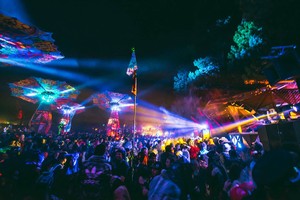 Moon stage at Global Eclipse Gathering