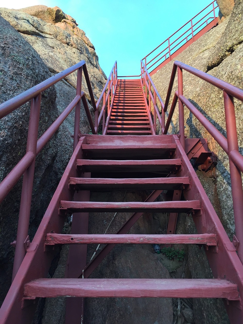 Devils Head Stairway to fire lookout