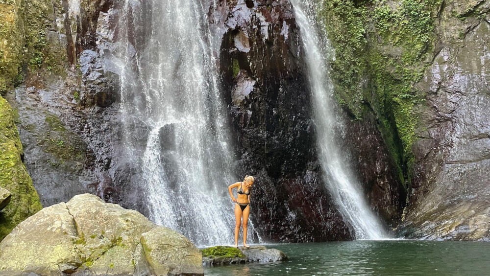 Santa Clara Waterfall in Puerto Rico