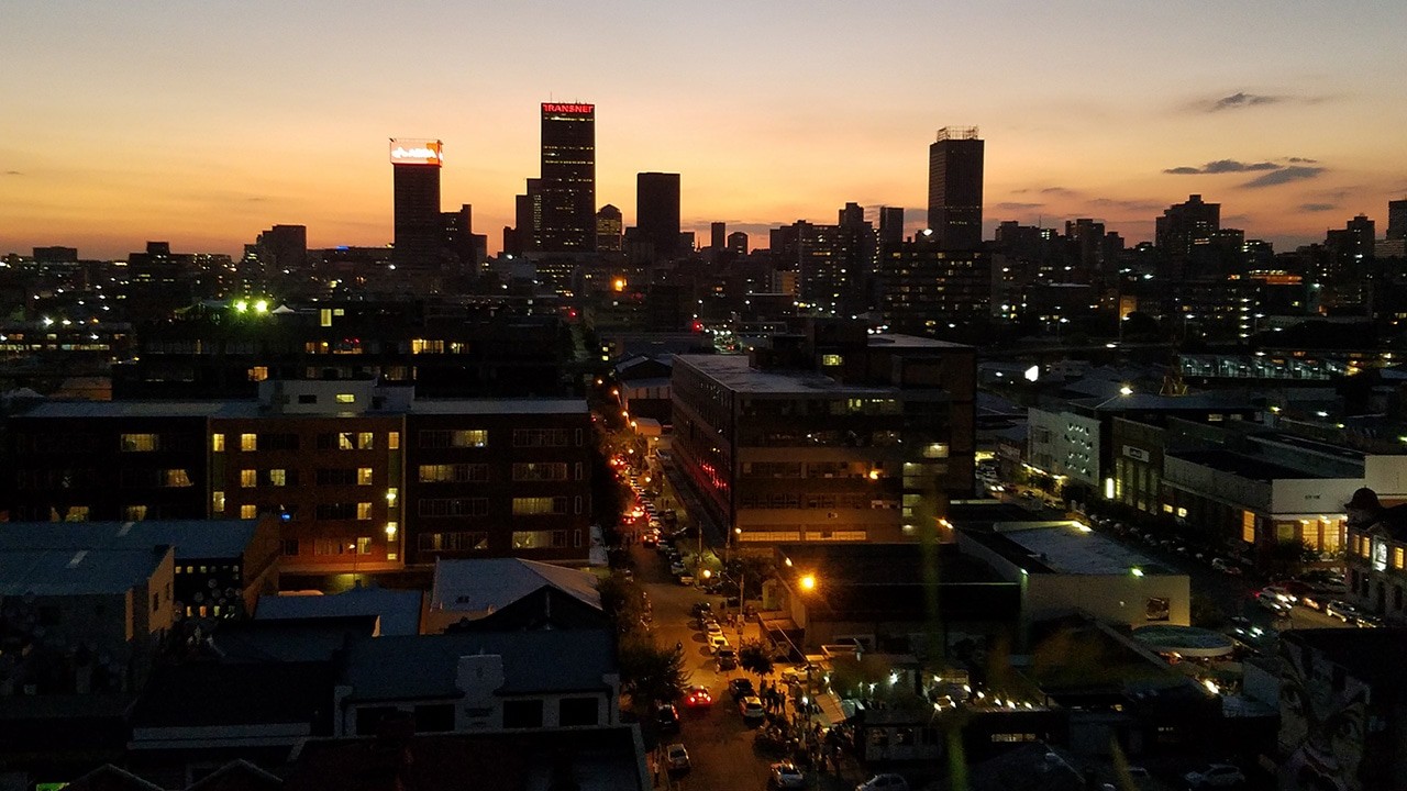 View of Maboneng from Rooftop Johannesburg