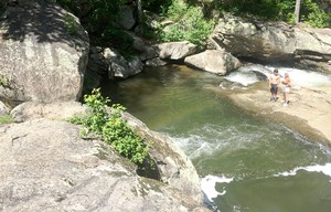 View from Boulders at Panther Falls